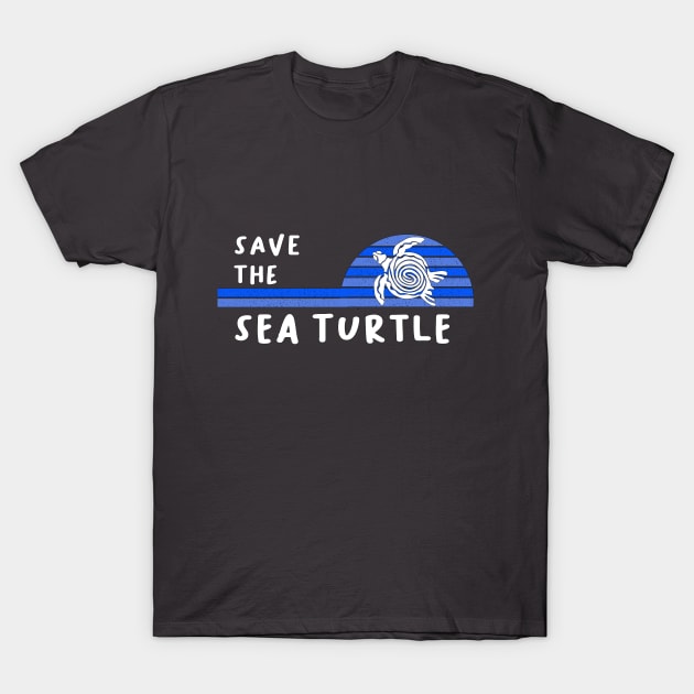 Save the Endangered Sea Turtle T-Shirt by outrigger